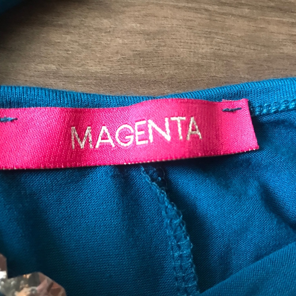 Magenta Rhinestone Tank Top - Picture 2 of 7